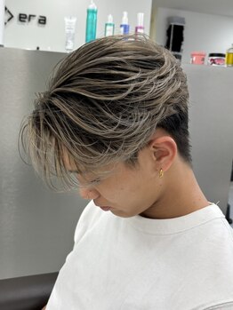 イーラ 2d(era)の写真/【心斎橋駅徒歩3分】メンズのデザインカラーは《era》にお任せ！抜け感カラーで褒められ最旬スタイルへ◎