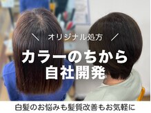 カラーのちから インネルヘアー(in NELL HAIR)の雰囲気（髪質改善/60分で白髪染め/ヘッドスパ/トリートメント/通いやすい）