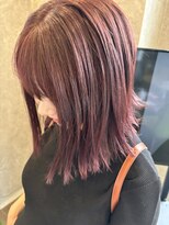 ガーデンエス 府中店(GARDENes)&nbsp;【カシスカラー】【切りっぱなしボブ】