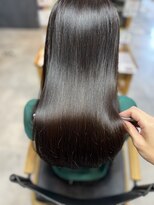 アイノアシェール 西宮(AInoa Cher) 【極上の髪質改善】プレミアムカラーエステ/マロンブラウン