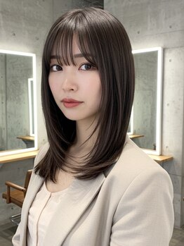 <カットカラーTR￥10000~>[全国で1%の美容室のみ導入薬剤]自分の髪が理想の髪質に*[清澄白河/髪質改善]