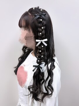 アールエーサロンモノクロ 秋葉原(RA SALON モノクロ) 編みたらし