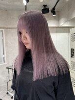 ハイプ(HYPE)&nbsp;ブリーチ＆ダブルカラー/ホワイトラベンダーベージュ