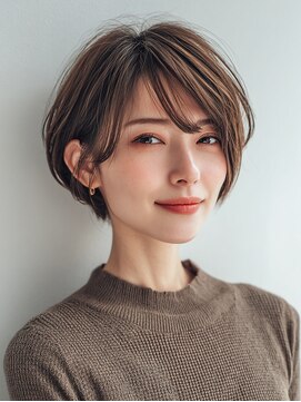 ロディーナ 大口 新子安(rodina) 黒髪カタログ/クラゲヘアー/オリーブグレー/大口子安新子安横浜