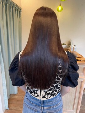 ハクバイジェービー 稲毛(hak by jb) 丸型◎髪質改善カラーで作るアッシュベージュ[稲毛駅/白髪染め]