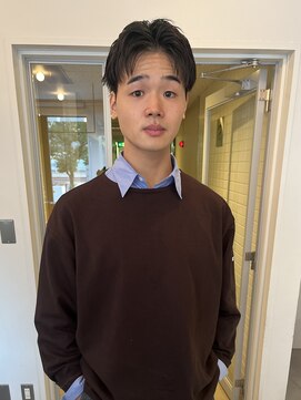 アンフェインド02(UNFEIGNED 02) MEN’S HAIR/サーフカール/刈り上げセンターパート/伏見/栄