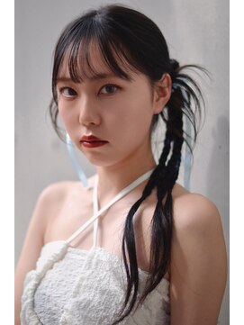 シーン(SCENE) [天神今泉/クラゲヘアー/小顔に見せるヘア/ココアベージュ]