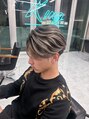 メンズサロン キング 枚方店(Men’s salon K!ng)/ハイライト× フェザーパーマ相性抜群◎