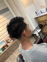 スウェル 船橋店(Swell)&nbsp;#サーフカール#スパイキーショート#ブルーブラック#船橋