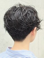 トリコ ショップアンドヘアサロン(tricot shop hair salon)&nbsp;刈り上げショート×ニュアンスパーマ　フクザワ