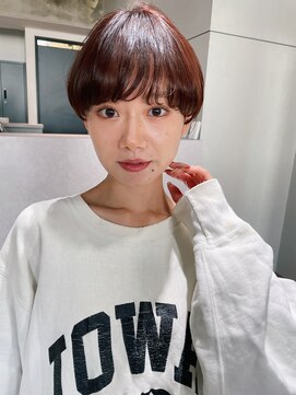 小顔似合わせカット/マッシュショートボブ【銀座 銀座一丁目】