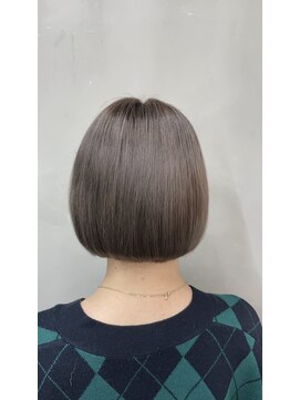 アンジェリカ 鹿児島中央タワー店(ANGELICA) 【武石】★ミニボブ×ミルクティーベージュ★