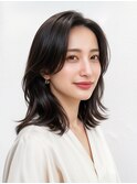 髪質改善/レイヤーカット/シャギー/ヨシンモリ/北浜/30代40代