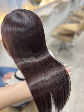 リンクミリ(Link mili) 【ピンクブラウン】髪質改善/韓国ヘア/艶カラー