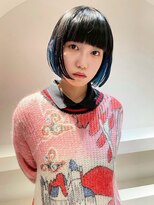 ロマリア(Lomalia)&nbsp;インナーカラーボブ[表参道/原宿/ダブルカラー/ケアブリーチ]