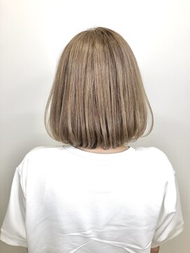 ナチュラル 渋谷店(Natural) ボブ/ベージュカラー/ブリーチ/髪質改善