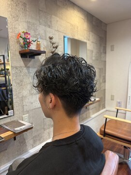 サボ(SABO.) メンズ無造作パーマ