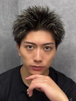 エルマーク 京都駅前(L-MARK)&nbsp;スパイキーショート/短髪/ツーブロック/メンズ/men's