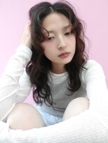 エヴリンアンドペイジ(Evelyn&paige)&nbsp;コテ巻き/透明感カラー【神戸元町/水原】