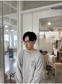 フェザーパーママッシュセンターパートセンター分け