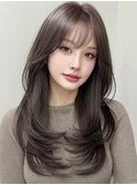 デジタルパーマ韓国巻き小顔レイヤーヨシンモリA14上尾20代30代