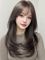 カバーヘア ブリス 上尾西口店(COVER HAIR bliss)&nbsp;デジタルパーマ韓国巻き小顔レイヤーヨシンモリA14上尾20代30代