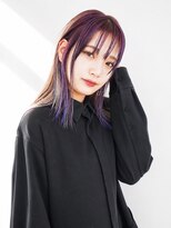 ユイマァル 倉敷(YUIMARL)&nbsp;倉敷デザインカラー20代30代40代インナーカラーパープルカラー