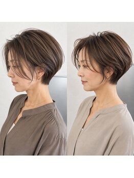 ネス ヘアメゾン アシヤ(ness HAIR MAISON ASHIYA)の写真/年齢とともに変わる髪に。大人女性の魅力を引き出す、上品な似合わせスタイルを。