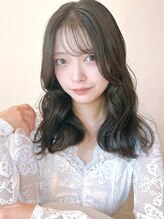 ザブックハンドサロン(The book hand salon) オリーブ×セミロング