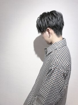 ブルー(BLUE) 《Blue》#マッシュショート#刈り上げ#ツーブロック