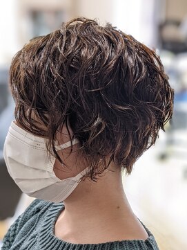 パピヨンロゼ(Papillon Rose) レディースショートパーマ