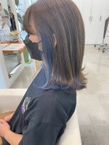 カッツ 駅家店(CUT S)&nbsp;インナーカラー！ブルー♪♪