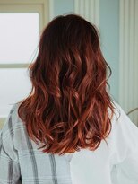 カラーサロンビスカリア 相模原エリア 淵野辺駅店(Color salon Biscaria)&nbsp;カジュアルロングスタイル