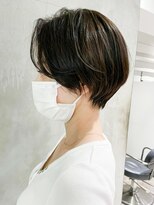 アイティーバイアルバム 藤沢店(IT by ALBUM)&nbsp;ハンサムショート_マッシュショートカーキグレージュ_ba336741