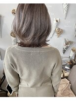 バンビ プライベート サロン(Bambi private salon)&nbsp;くびれミディ*レイヤーボブ*バイオレットグレージュ*Bambi松平愛