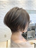前下がりショートボブ