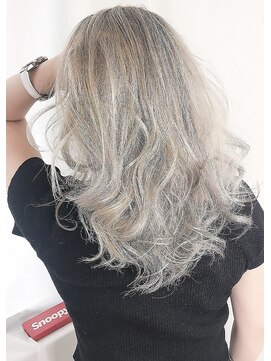アレンヘアー 九条店(ALLEN hair) ホワイトパールカラー