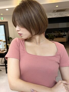 サンド 池袋(sand) イメチェン/ショート/ボブ/ハイライト/髪質改善