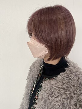 アングゥギャラリー(ungu GALLERY) アッシュピンク／ダブルカラー／ショート