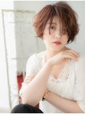 抜け感アシンメトリーゆるふわマッシュボブg小山20代30代40代