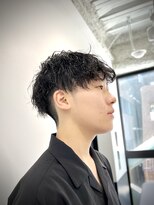 リバティシェアバーバー 銀座(LIBERTY SHARE BARBER)&nbsp;メンズマッシュショート波打ちスパイラル