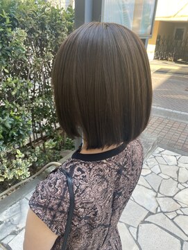 ネオリーブソラ 相模大野店(Neolive sola) オリーブグレージュ×ボブ