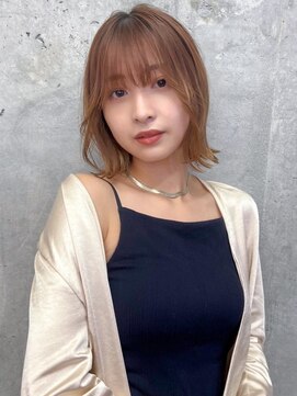 オーブヘアー スタイル 日計店(AUBE HAIR style) 20代・30代_ナチュラルくびれボブ