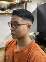 アルカナ 明治神宮前原宿(ARCANA)&nbsp;波巻き　ハイライト　マッシュパーマ　ウルフ