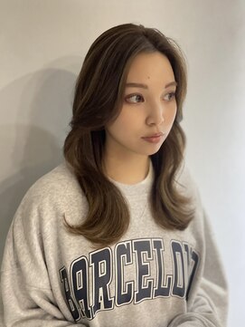 シー(See.) こなれ韓国ヘア　前髪なし【大垣美容室/韓国風】