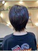 メンズライクなショートウルフ/前髪ありショートウルフ◯