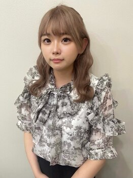 チオ(Chio)の写真/インナーカラー・ハイトーンなら【石坂遥香】にお任せあれ♪あなたの理想の色味が叶います☆