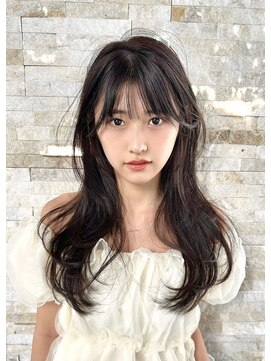 レミエ ダイカンヤマ(lemiie) ナチュラルな韓国レイヤー☆レイヤーカット レイヤーロング