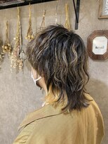 リメンバー(REMEMBER)&nbsp;波巻きパーマ×メンズウルフ【東神奈川/東白楽/白楽】