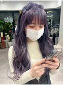 インナーカラーケアブリーチイヤリングカラーハイライトレイヤー
